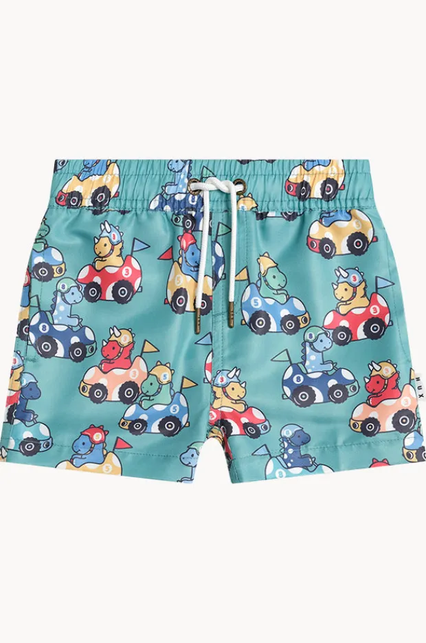 BOY Huxbaby Boys Racer Dino Swim Short