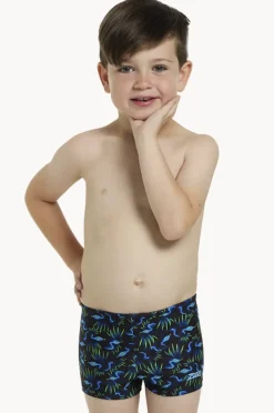 BOY Zoggs Boys Reptile Hip Racer Trunk