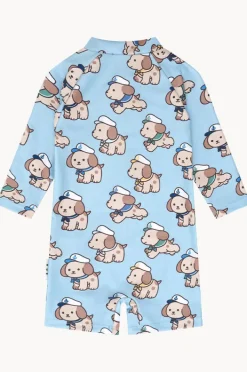 BOY Huxbaby Boys Sailor Pup Sunsuit