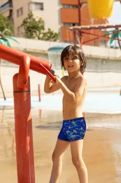 BOY Zoggs Boys Saurus Hip Racer Trunk