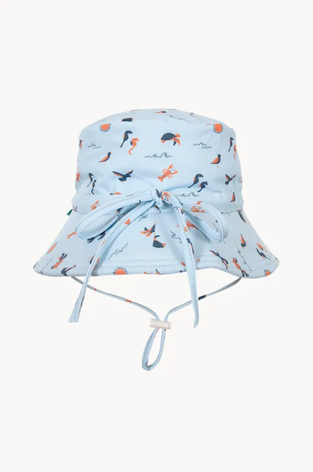 BOY Acorn Boys Sea Life Wide Brim Swim Hat