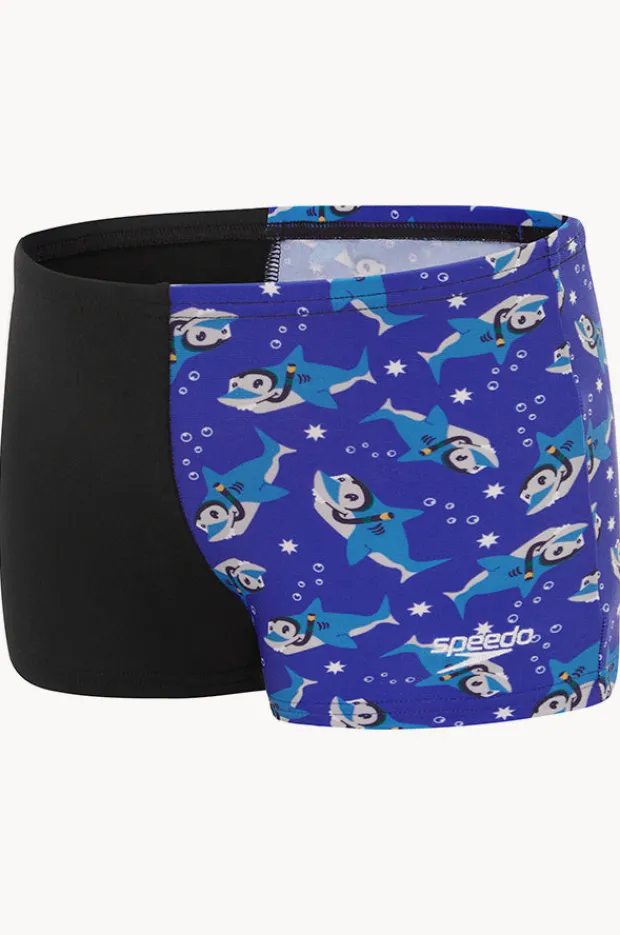 BOY Speedo Boys Shark Digital Printed Aquashort