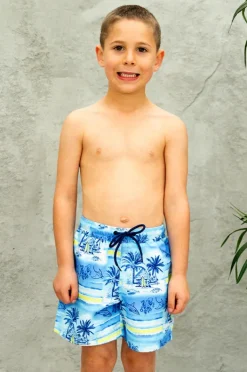 BOY Salty Ink Boys Shipwrecked Boardshort