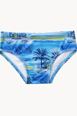 BOY Salty Ink Boys Shipwrecked Racer Brief