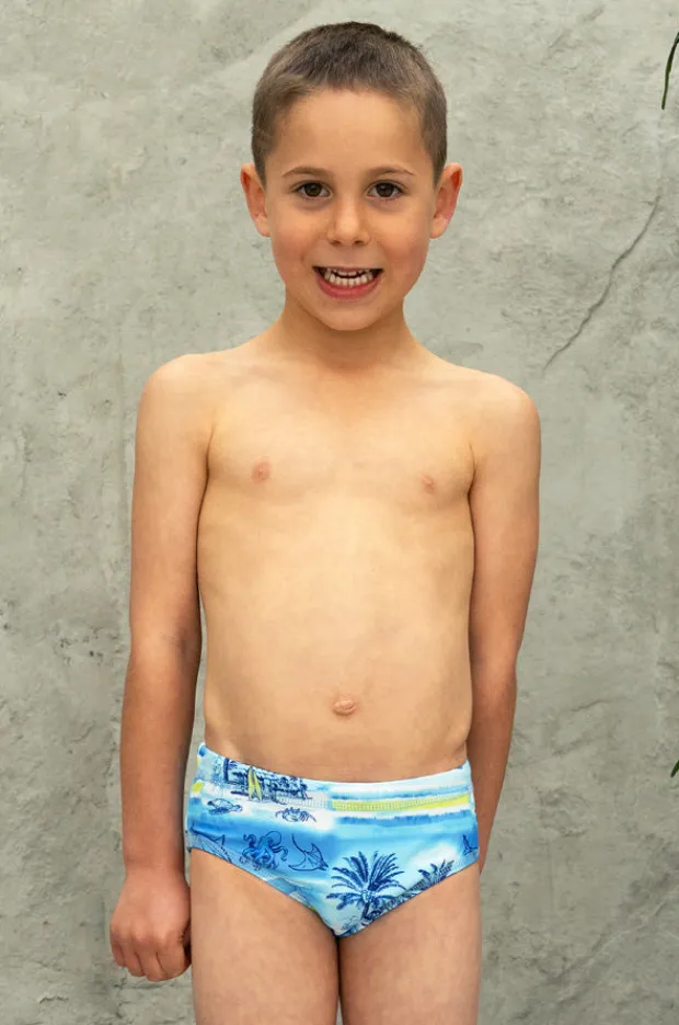 BOY Salty Ink Boys Shipwrecked Racer Brief