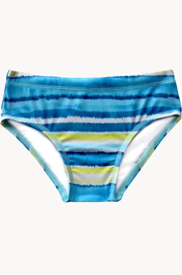 BOY Salty Ink Boys Shipwrecked Stripe Racer Brief