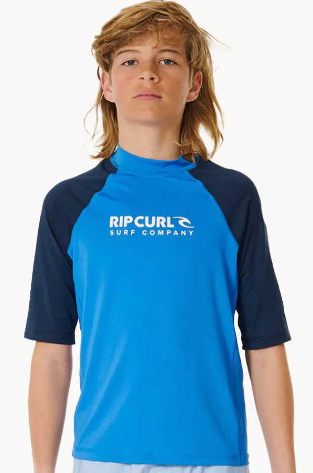 BOY Rip Curl Boys Shock Short Sleeve Suntop