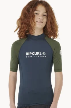 BOY Rip Curl Boys Shock Short Sleeve Suntop