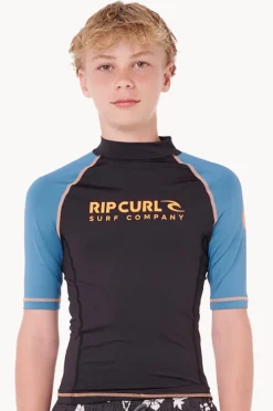 BOY Rip Curl Boys Shock Short Sleeve Suntop