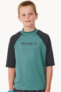 BOY Rip Curl Boys Shock Short Sleeve Suntop