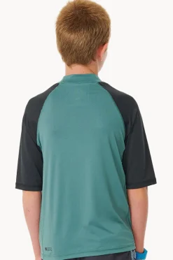 BOY Rip Curl Boys Shock Short Sleeve Suntop