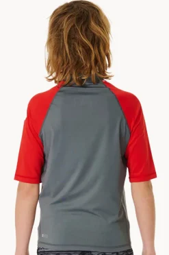 BOY Rip Curl Boys Shock Short Sleeve Suntop