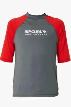 BOY Rip Curl Boys Shock Short Sleeve Suntop