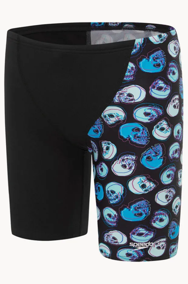 BOY Speedo Boys Skull V Cut Jammer