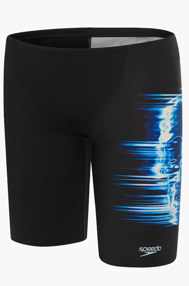 BOY Speedo Boys Skull V Cut Jammer