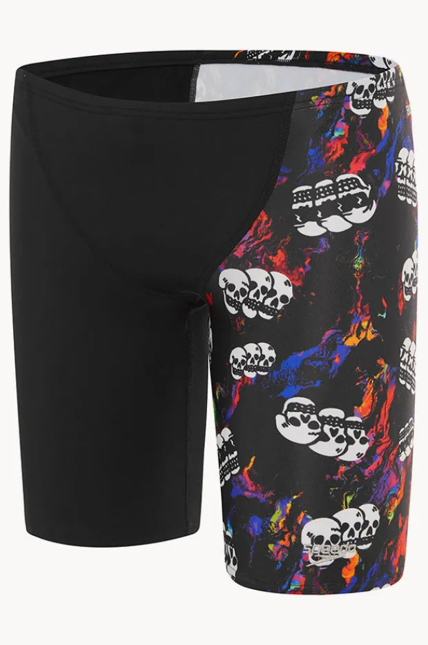 BOY Speedo Boys Skull V Cut Jammer