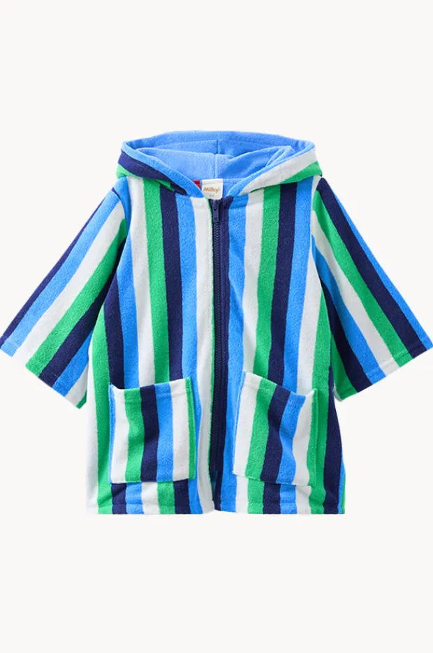BOY Milky Boys Stripe Terry Towel Cover Up