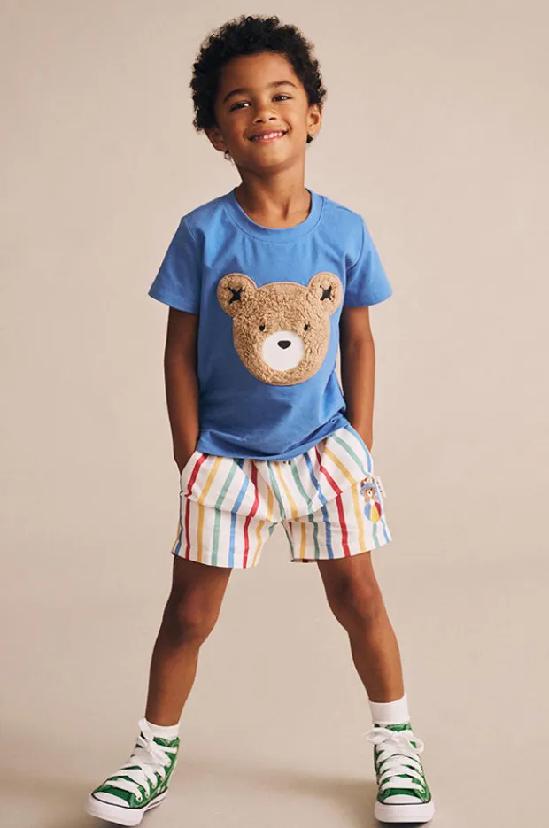 BOY Huxbaby Boys Stripey Huxbear Swim Short