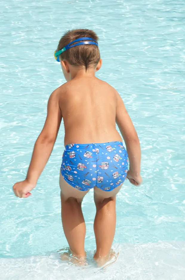 BOY Zoggs Boys Super Sushi Hip Racer Trunk