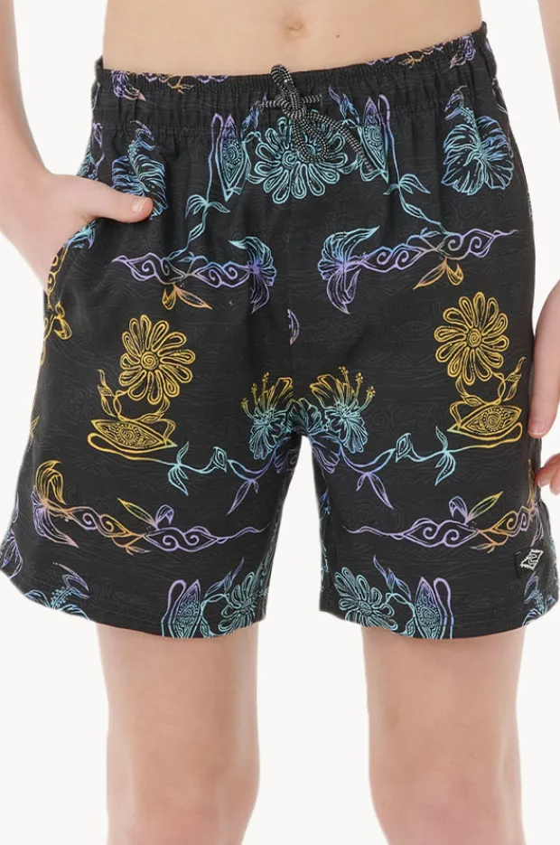 BOY Rip Curl Boys Tropic Daze Floral Volley Boardshort
