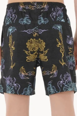 BOY Rip Curl Boys Tropic Daze Floral Volley Boardshort