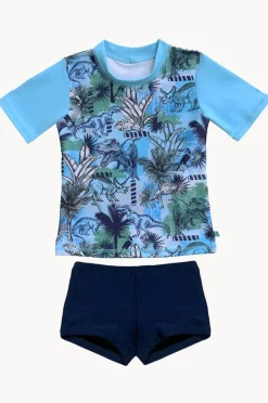 BOY Salty Ink Boys Urban Jungle Short Sleeve Suntop Set