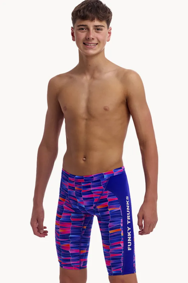 BOY Funky Trunks Boys Warped Waves Jammer