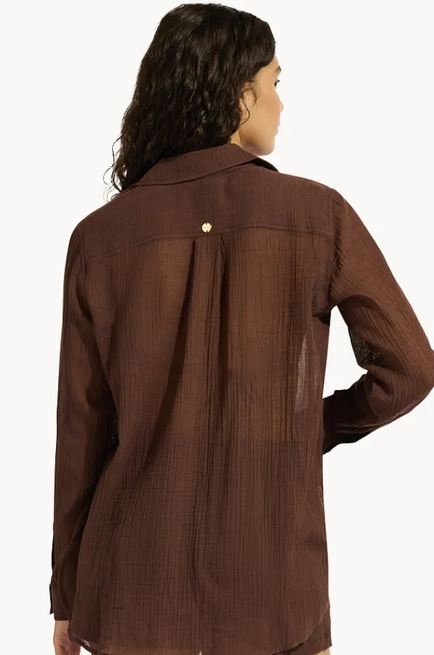 Women Seafolly Breeze Beach Shirt