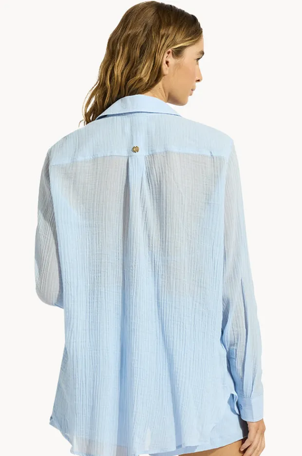 Women Seafolly Breeze Beach Shirt