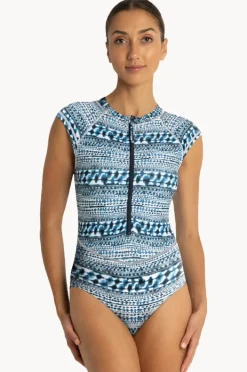 Women Sunseeker Byron Bay Seasport Cap Sleeve Sunsuit