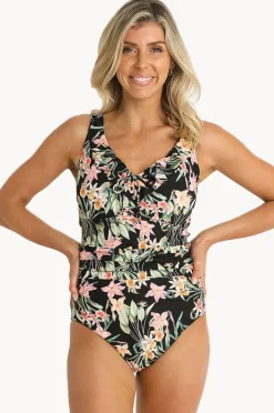 Women Sunseeker Camellia E/F Cup Frill Minimiser One Piece