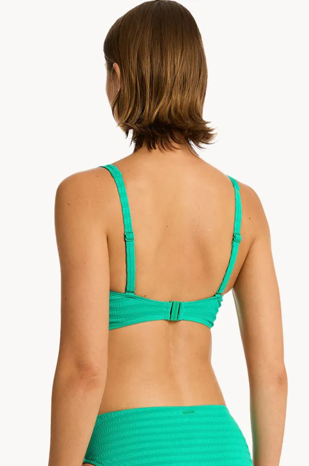 Women Sea Level Capri Cross Front Bra