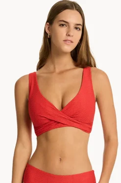 Women Sea Level Caracus Cross Front Bra