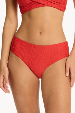 Women Sea Level Caracus Mid Bikini Pant