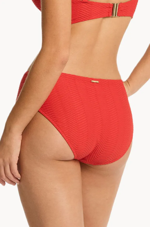 Women Sea Level Caracus Mid Bikini Pant