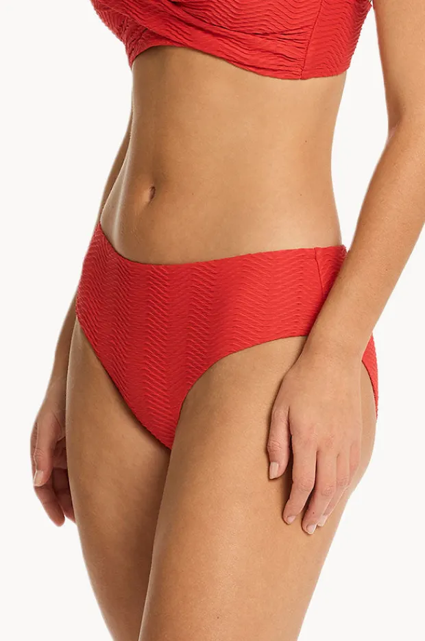 Women Sea Level Caracus Mid Bikini Pant