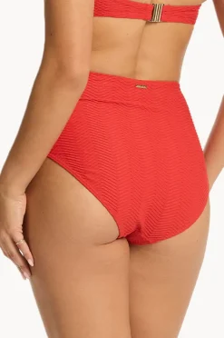 Women Sea Level Caracus Panelled High Waist Pant