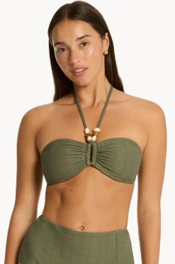 Women Sea Level Caracus Ring Bandeau
