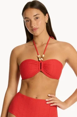 Women Sea Level Caracus Ring Bandeau