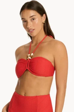 Women Sea Level Caracus Ring Bandeau