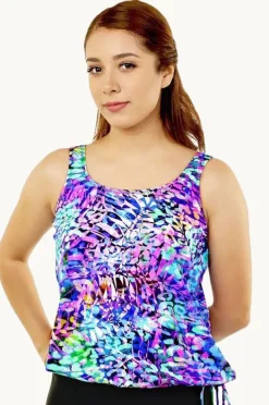 Women T.h.e. Swimwear Caribbean Tankini Separate +