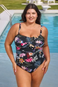 Women Capriosca Carnival Twist Bandeau One Piece