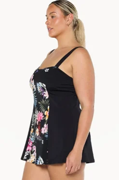 Women Capriosca Carnival Wide Strap Swim Dress