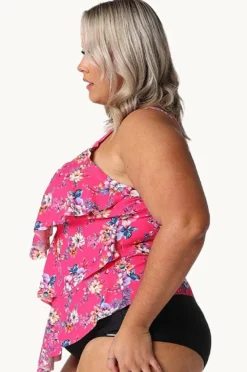 Women Capriosca Castaway Tiered Frill Tankini Separate