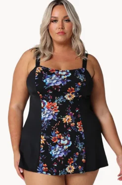 Women Capriosca Catalina Wide Strap Swim Dress
