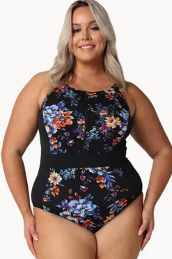 Women Capriosca Catalina Zip High Neck One Piece