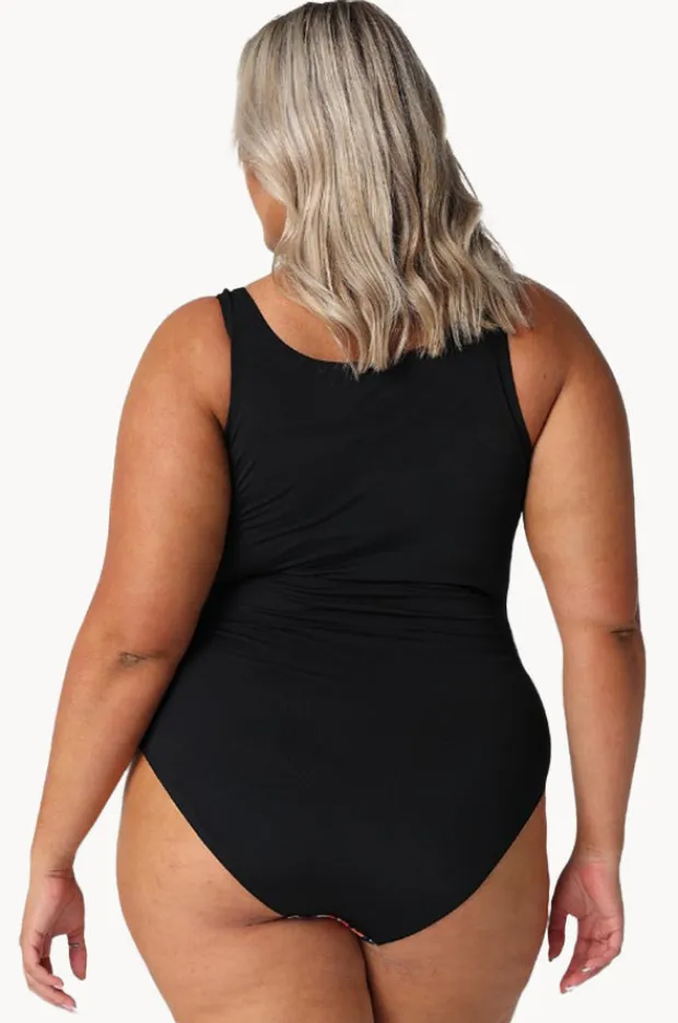 Women Capriosca Catalina Zip High Neck One Piece