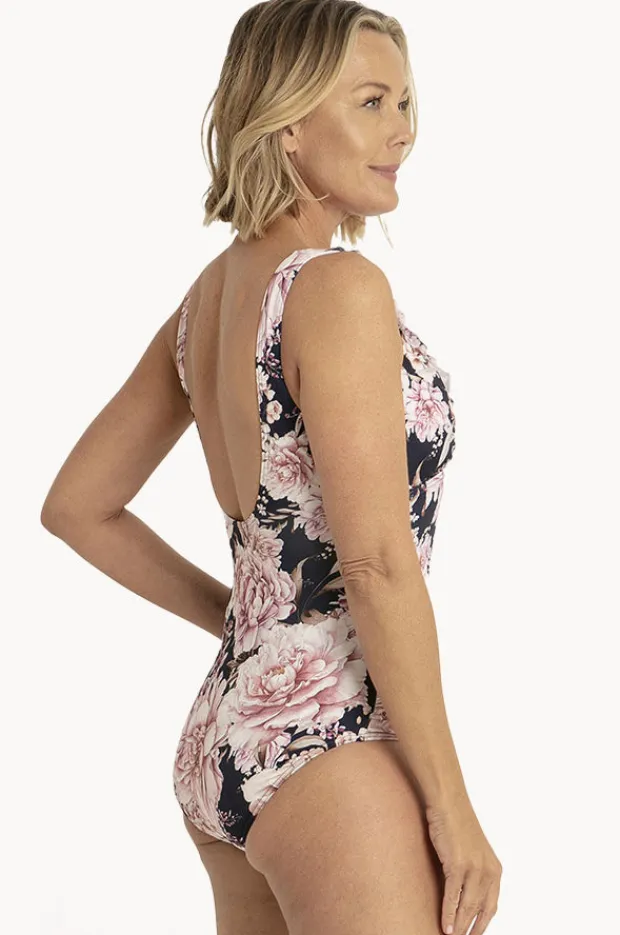 Women Jantzen Chiara Mesh Frill One Piece