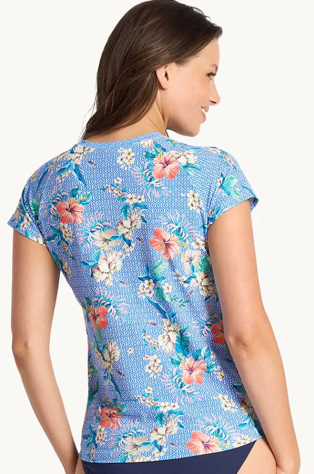 Women Sunseeker Chilio Short Sleeve Suntop
