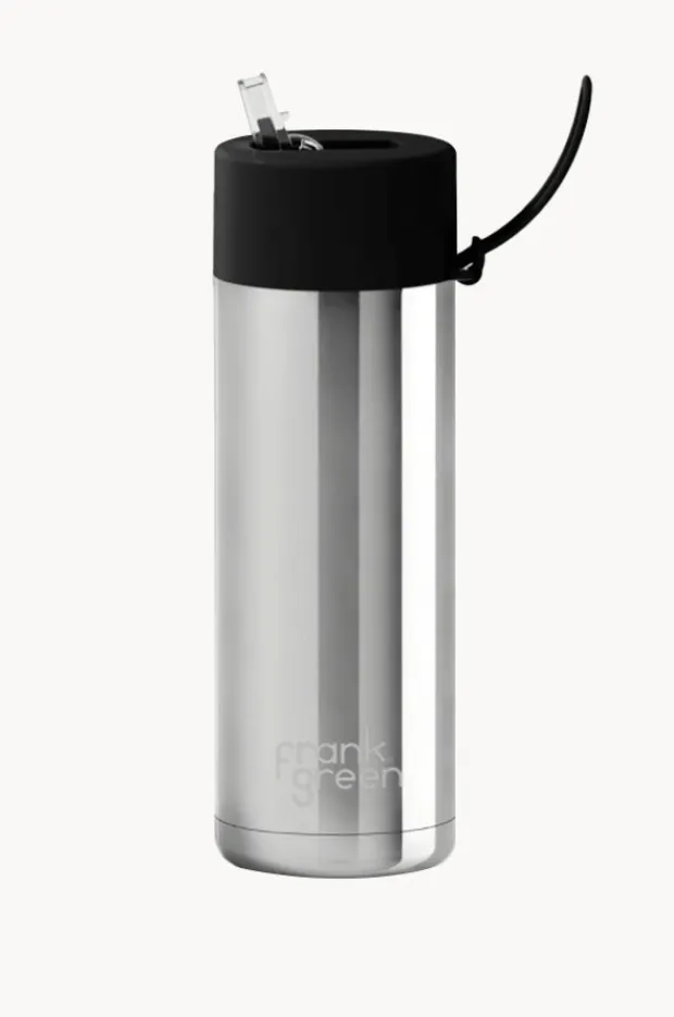 Women Frank Green Chrome Ceramic Drink Bottle 595ml
